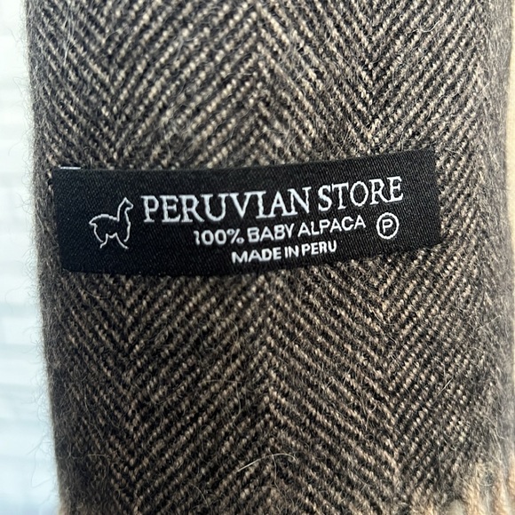 Peruvian Store 100% Baby Alpaca Woven Scarf - Picture 6 of 6